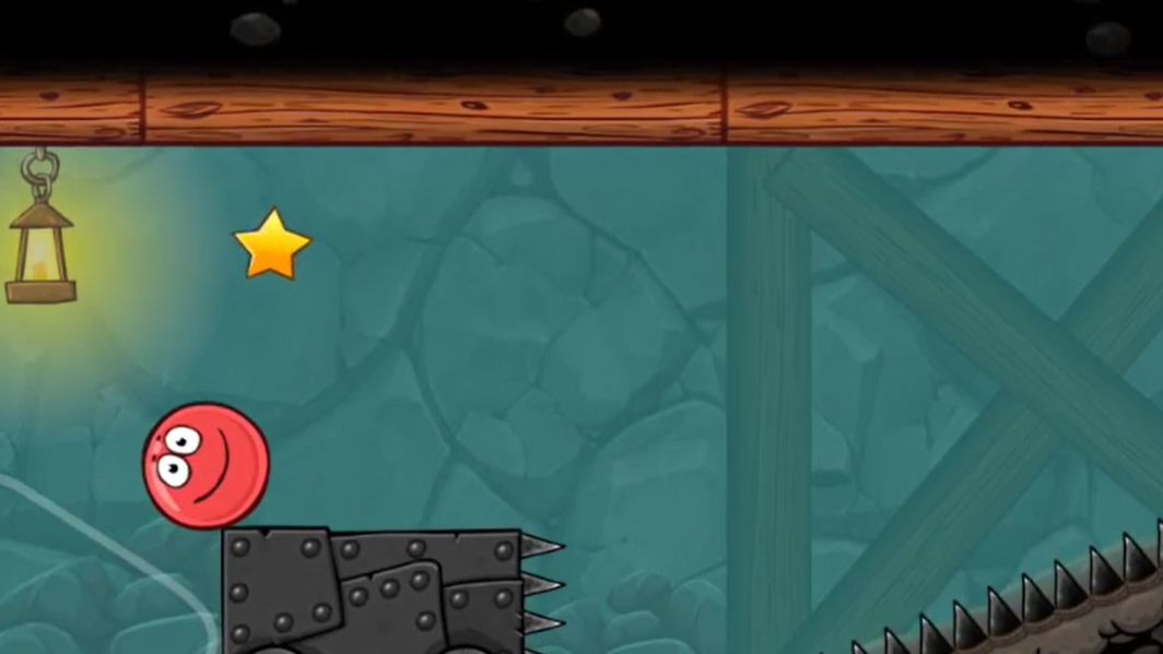 Красный шар.