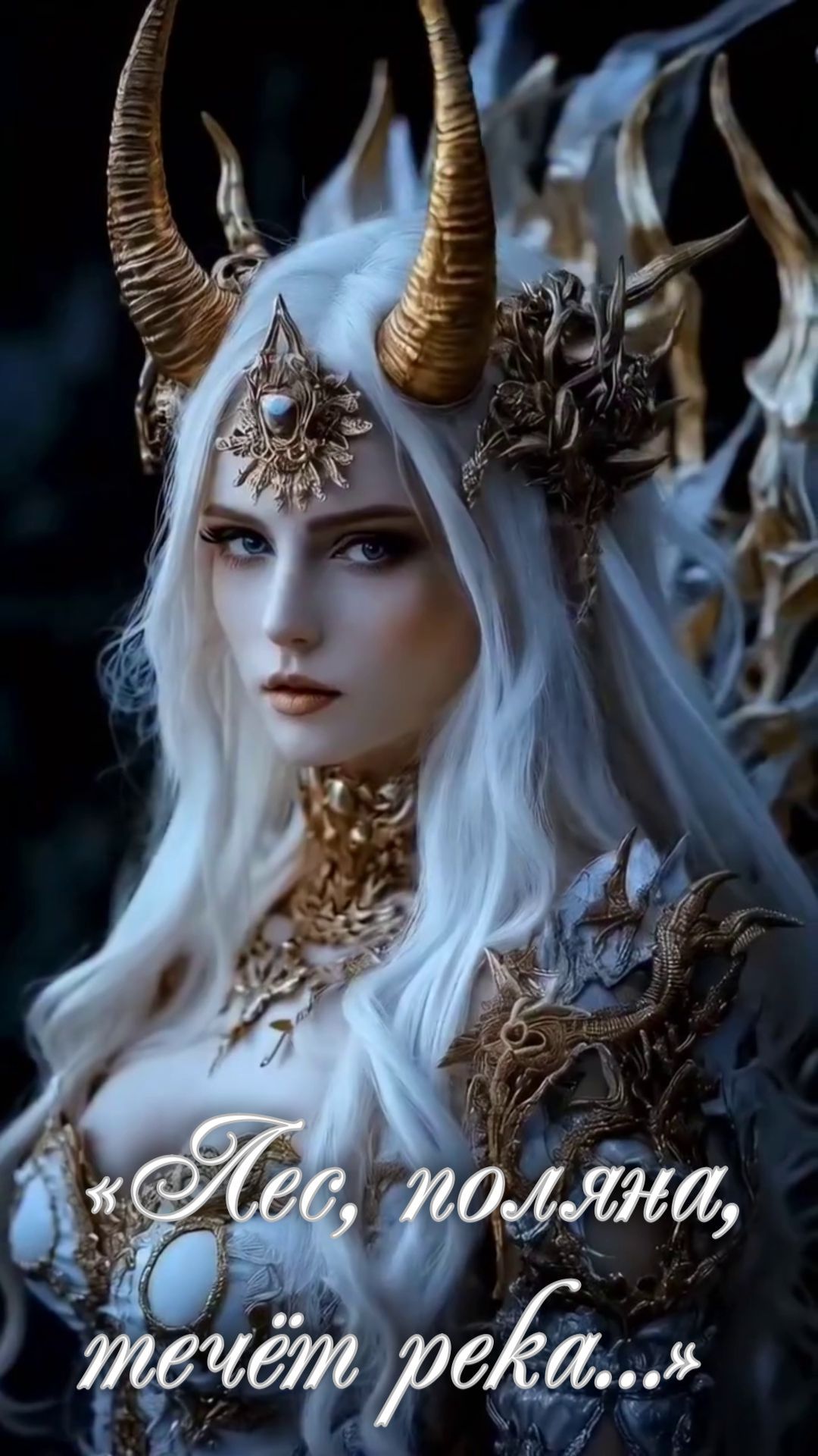 «Лес, поляна, течёт река...»