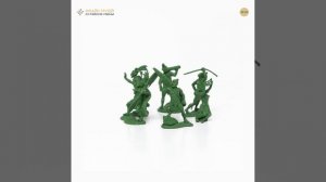 Фигурки войнов-рапануйцев (Остров Пасхи)