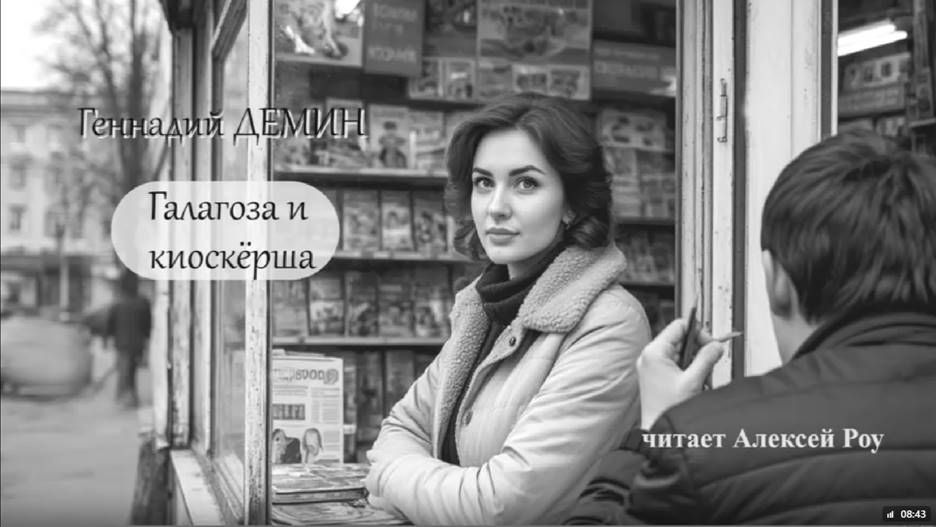 Демин Геннадий - Галагоза и киоскёрша читает Алексей Роу