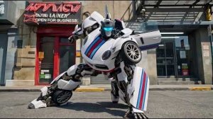 Трансформеры Фильм 1. G1. POTP. Анимированный. FOC Deluxe. Класс JAZZ. Гоночный автомобиль.