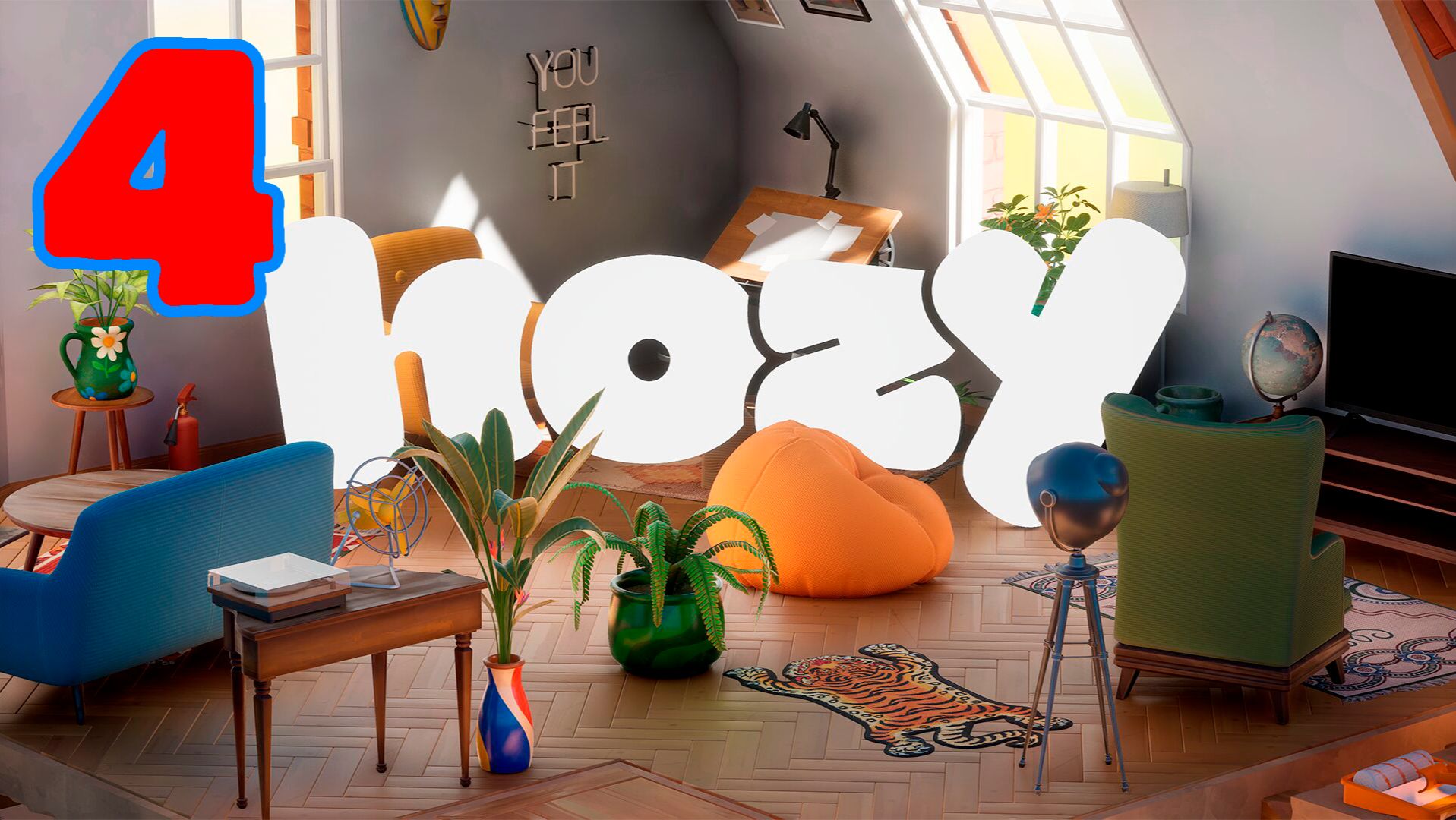 Hozy - Серия 4 - Прохождение без комментариев - Проходит игру моя девушка