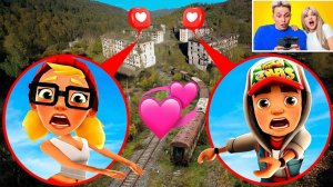 Я снял ДЖЕЙК vs ТРИКИ SUBWAY SURFERS в Реальной Жизни!