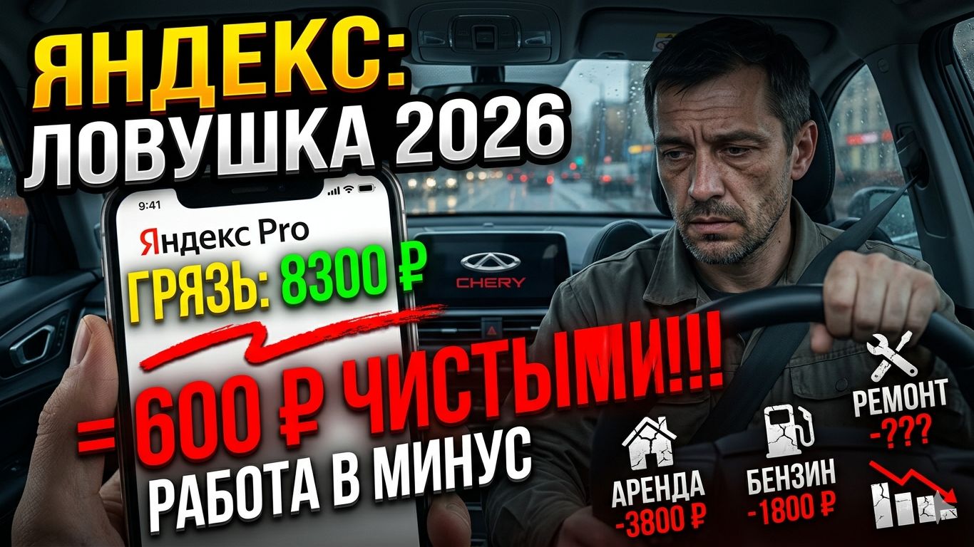 Яндекс.Такси 2026: Работа в долг