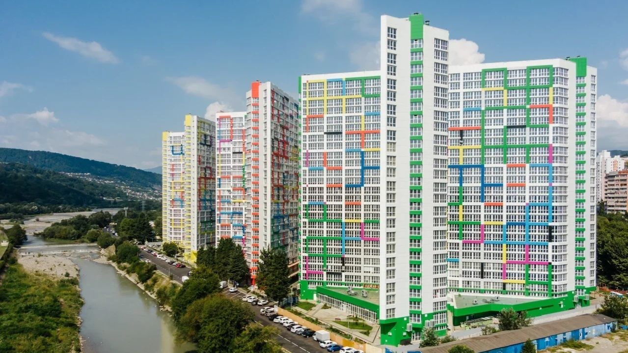 Квартира 45 м² в ЖК 123 Сочи: 2 спальни 13й этаж  14 500 000 руб.