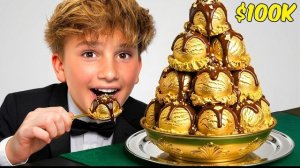 Мороженое за 1 доллар против мороженого за 100 000 долларов!