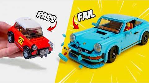 Насколько безопасны аварии с участием автомобилей LEGO 0100 