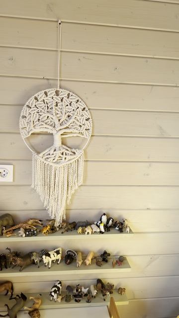 Древо жизни которое я плела два года за это время родилась младшая и успела вырасти старшая