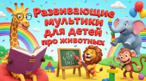Мультики про животных для детей