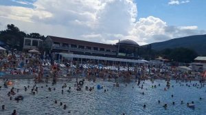 Кабардинка. Осенью тут лучше. Обзор пляжной территории с центрального пирса.
