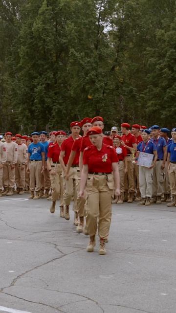 Торжественная церемония закрытия военно-патриотической игры «ЮНАВИА» в кадре🔥