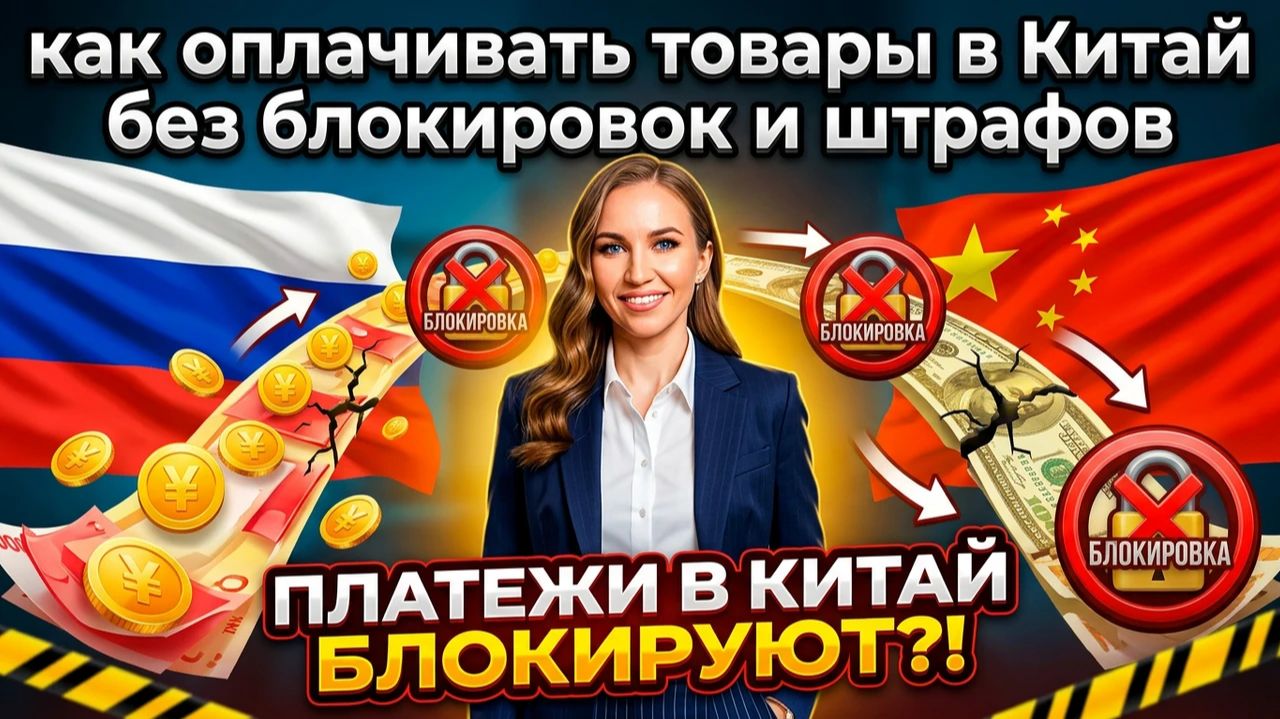 Как платить поставщикам в Китай в 2026: новые правила, ошибки переводов, блокировки платежей