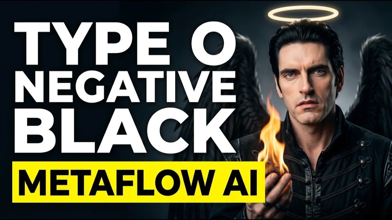 BLACK - Type O Negative Inspired Dark Gothic Doom Rock Ritual AI MIX