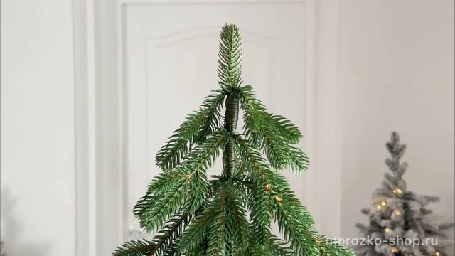 Настольная ель Альпа 100 см с натуральным стволом, ЛИТАЯ 100%, DC2137