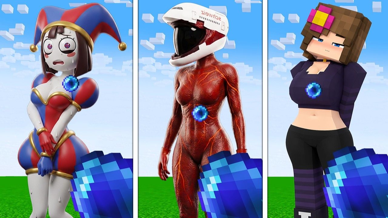 Что ВНУТРИ Зраженного Самолёта-Девушки, Помни и ДЖЕННИ в Minecraft?!