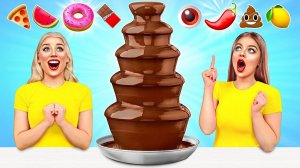 Шоколадный Фонтан Челлендж c Jelly DO Challenge
