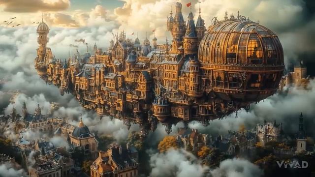 On The Edge Of Dream And Reality_ Steampunk, Baroque, Sci-Fi - AI Short Film
