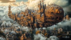 On the Edge of Dream and Reality_ Steampunk, Baroque, Sci-Fi - AI Short Film