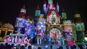 Вечернее шоу vinwonder Вьетнам Нячанг в 4К