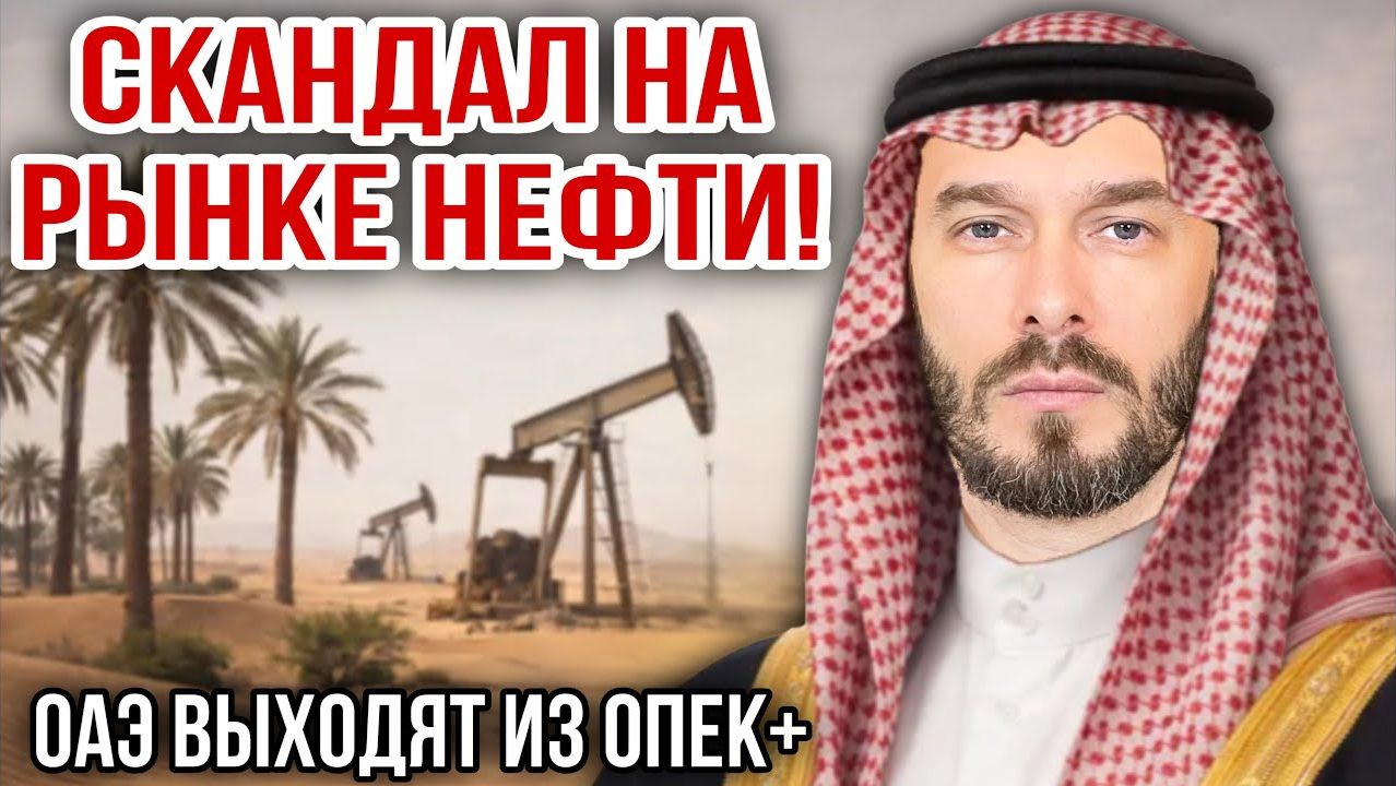СКАНДАЛ НА РЫНКЕ НЕФТИ! ОАЭ ВЫХОДЯТ ИЗ ОПЕК+ / НИКОЛАЙ ЛИЛИН новости