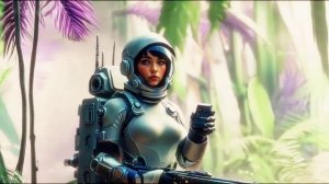 Красивое музыкальное видео от ИИ.