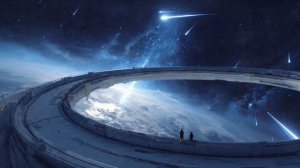 Watching a Meteor Shower on Another Planet ｜ Cinematic Space Ambient ｜