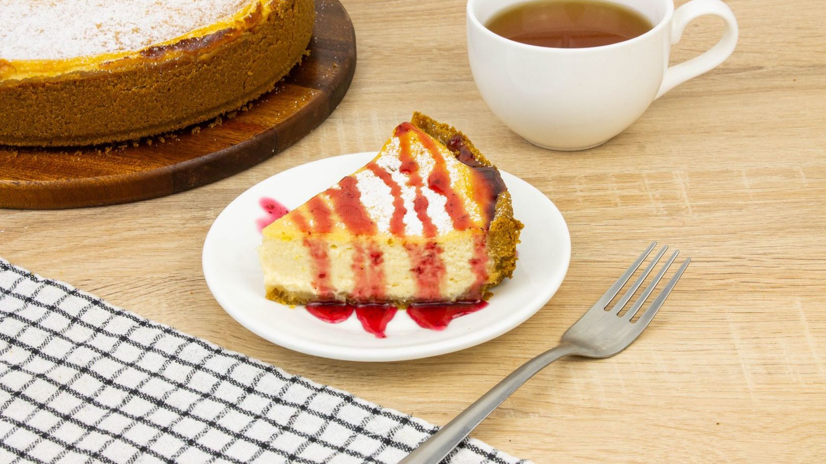 Чизкейк со сметаной