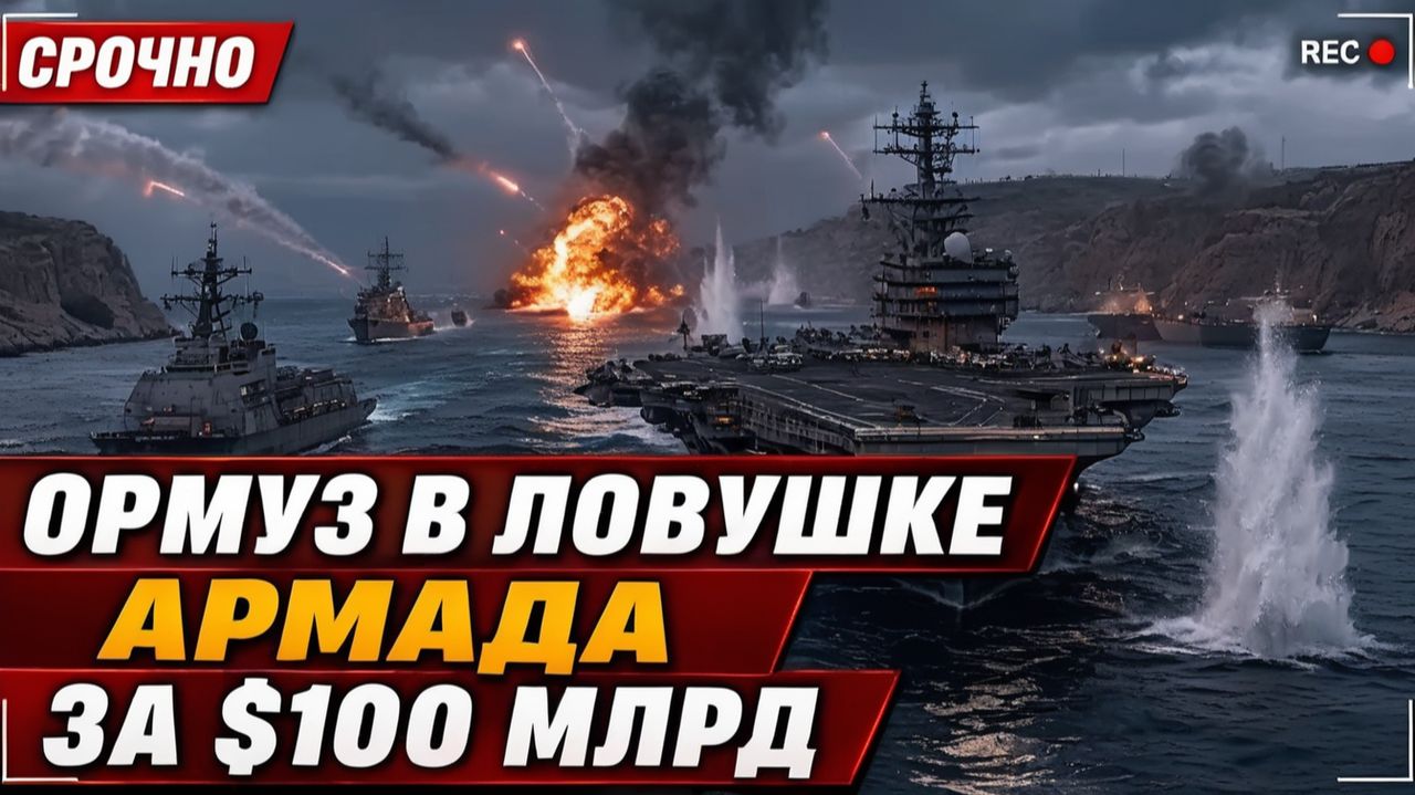 Иран поставил миру ультиматум в Ормузе… Ответом стала армада за $100 миллиардов