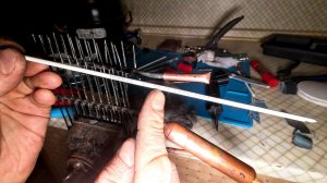 Пайка медных, стальных и алюминиевых трубок холодильника.