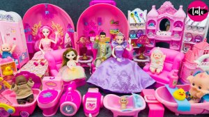 Играем в игрушки из мультика принцесса кукла Барби. Мультфильм для детей. ASMR АСМР
