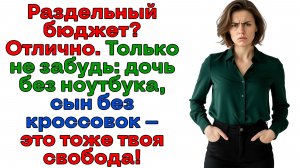 Муж трусливый идиот! Прятал долги за раздельным бюджетом! | Истории из жизни | Женские истории