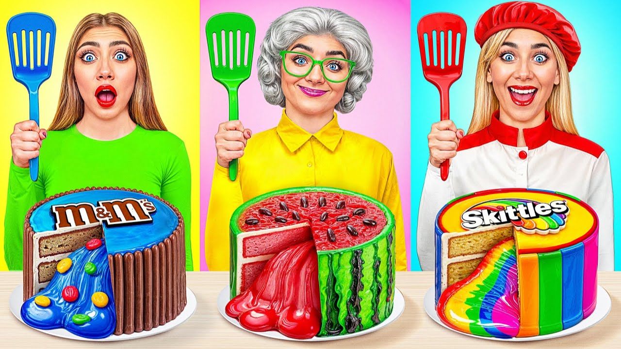 Укрась Торт Челлендж  Сумасшедший Челлендж от Jelly DO Challenge