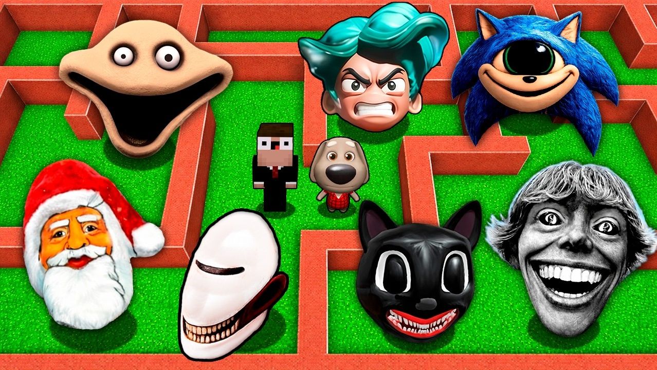 Выживание в лабиринте 67  Заражённое небо Соник.ЕИКС Гу-гу-гага Рори Рэдкейп в Майнкрафте