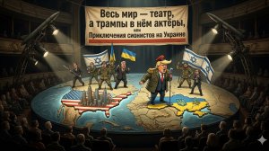 Весь мир театр, а трампы в нем актеры или приключения сионистов на Украине....