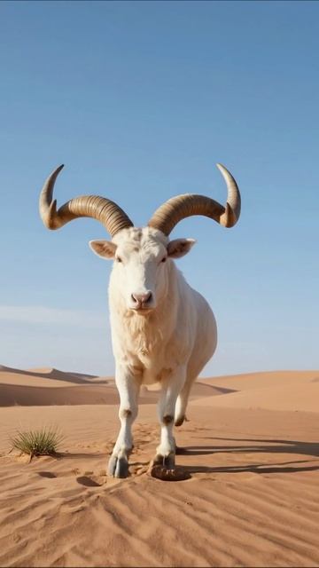 Олень в пустыне: величие природы пустыня природа дикаяживотная