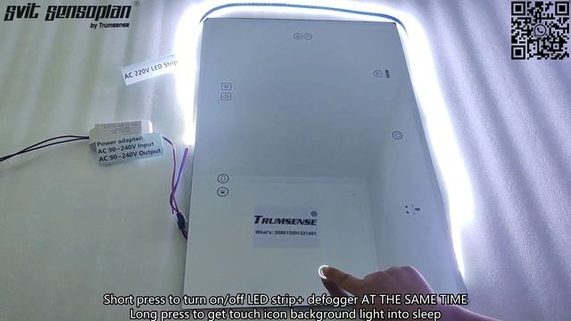 Trumsense 220V K3013BA-S1-BW with anti-fog film control