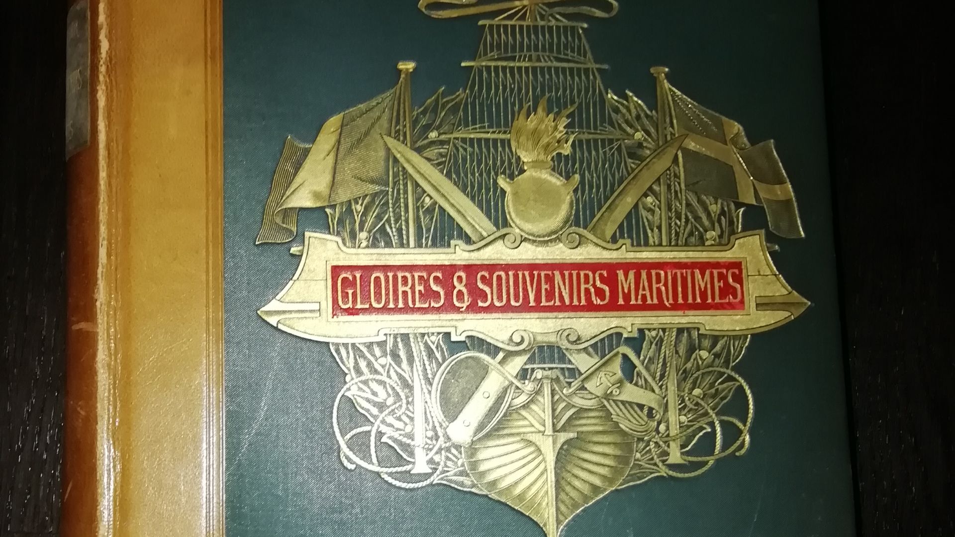 Антикварная книга Gloire Et Souvenir Maritimes