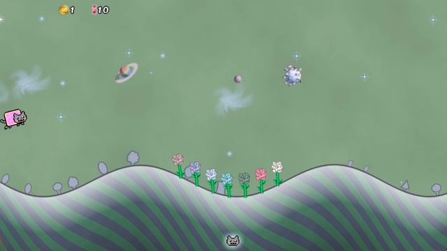 Я играю в Nyan cat Часть 3