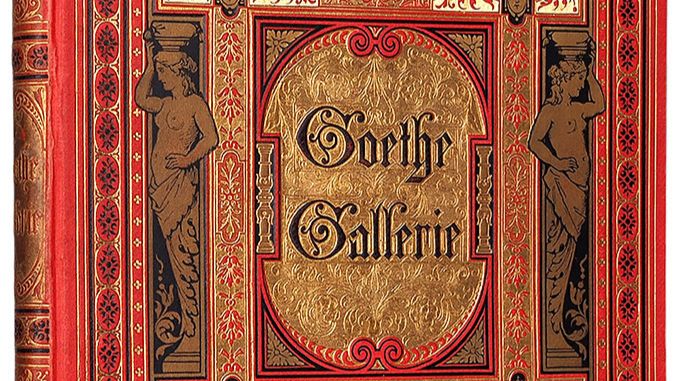 Антикварная книга Spielhagen, F.Goethe-Galerie.