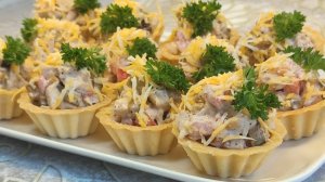 Идеальная ЗАКУСКА на ПРАЗДНИЧНЫЙ стол за 10 минут! Закуски рецепты.