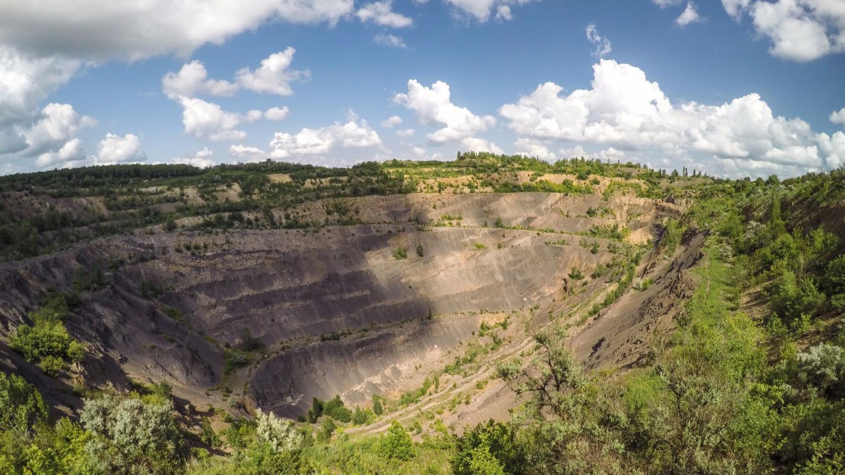 ртутный карьер Чегарники _ в поисках киновари