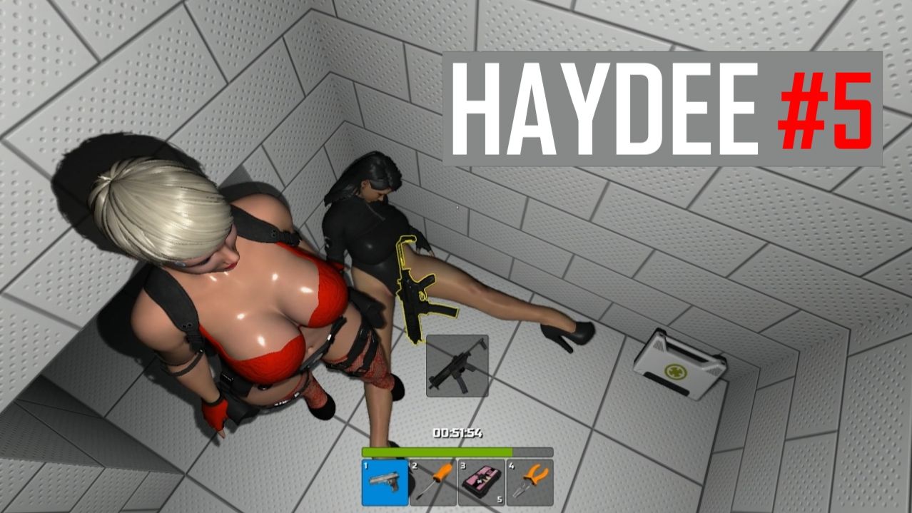 Haydee. Прохождение #5.Берём автомат