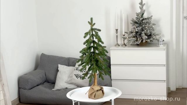 Настольная ель Альпа 65 см с натуральным стволом ЛИТАЯ 100 DC2135