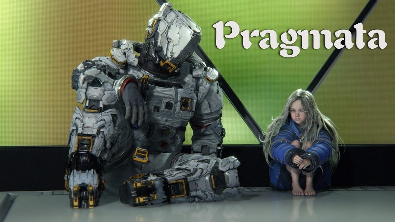 Pragmata  Эта ДЕВОЧКА-АНДРОИД помогает мне!