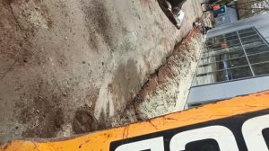 всем привет работяги 🤝, копка траншеи под бардюр и погрузка в грузовик#JCB #ярославль #работа #экск