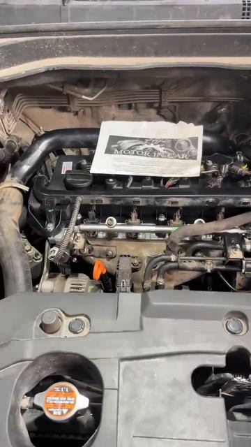 Первый запуск двигателя GW4G15B   