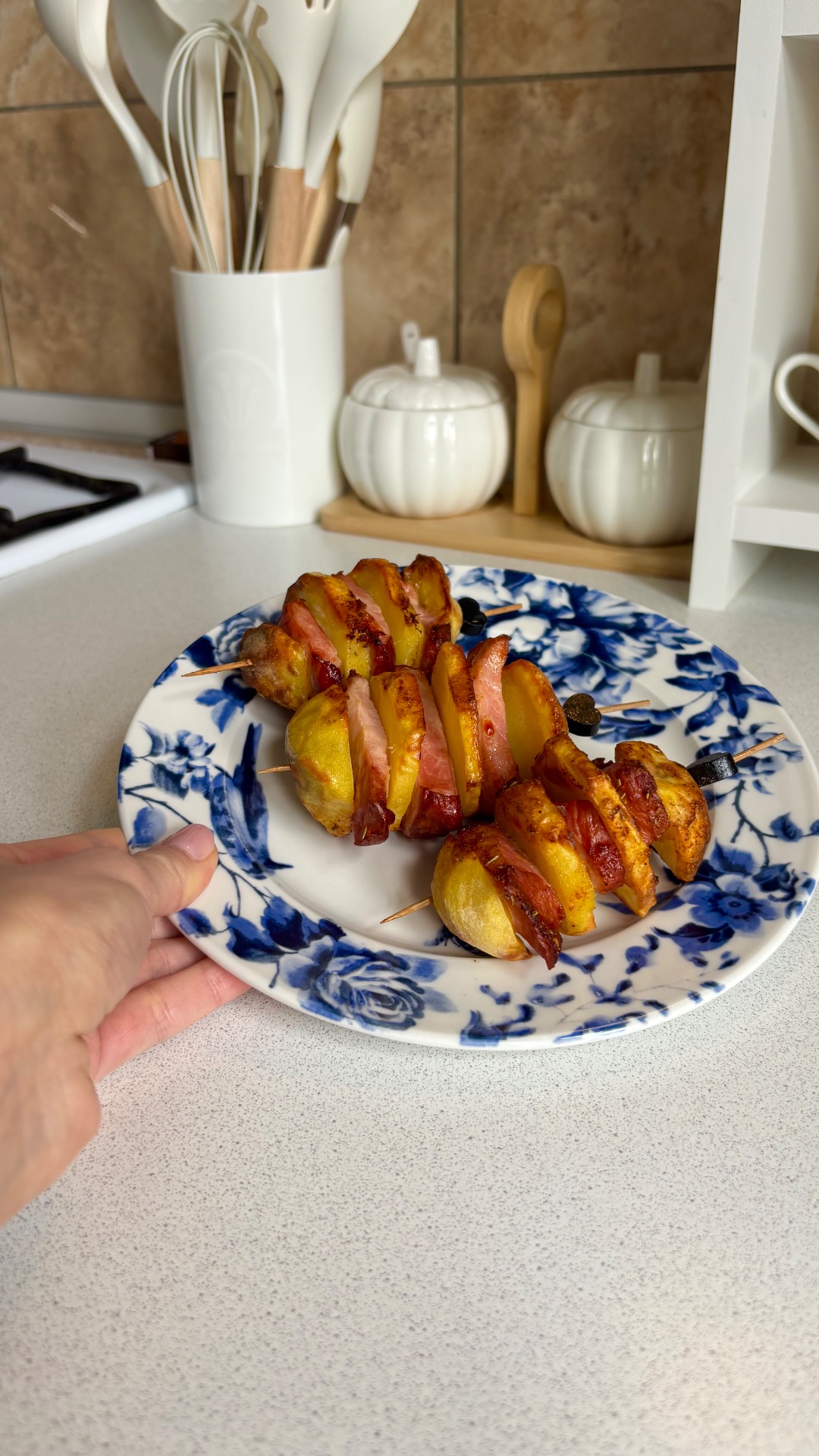 Картошка с грудинкой 🤤