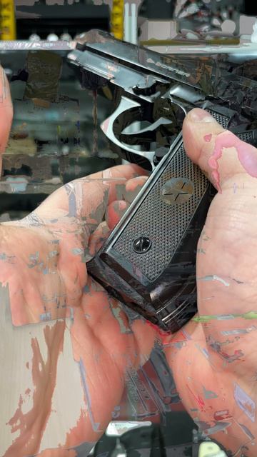 Пневматический пистолет Borner 92M Beretta 92 металл