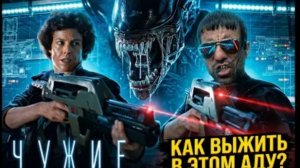 ЧУЖИЕ ИЛИ ЧУЖОЙ ТРЕШ ОБЗОР ЧУЖИЕ 1986 #трешобзор  #обзор