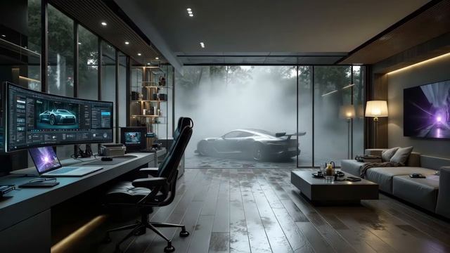 Deep Work Music ｜ Dark Luxury Beats for Hyperfocus & Peak Productivity in Deep Luxe Room-(1080p30)
